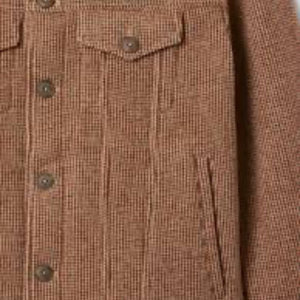 NEW Gap wool houndstooth trucker jacket Medium - Picture 8 of 16